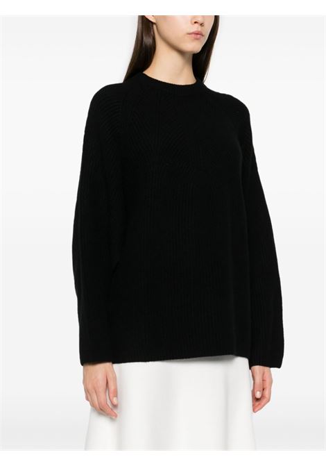 kawa sweater woman black in cashmere LOULOU DE SAISON | KAWABLACK